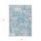 Homeroots 5' X 8' Sky Blue And Denim Blue Abstract Washable Indoor Outdoor Area Rug 609577 - alternate 6