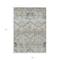 Homeroots 9' X 12' Beige Taupe And Tan Floral Washable Indoor Outdoor Area Rug 588862 - alternate 5