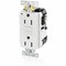 Leviton Lev-Lok GFCI 15A Ind Gr/PI White MGFN1-W - alternate 1