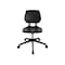 Safco Task Chair, Blk, Blk, Polyurethane, Swivel 7825BL - alternate 2