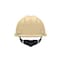 Msa Safety V-Gard Slotted Cap, HDPE, Fas-Trac III Suspension, Type I, Class E, Light Buff (10.6in L x 17.3in W) 495856 - alternate 3