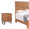 Homeroots Three Piece Brown Solid Wood Bedroom Set 636248 - alternate 7