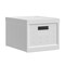 Homeroots 13" White Plastic Filing Cabinet 723062 - alternate 3