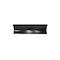 Warn 54 Inch Straight Snow Plow Blade Powder Coated Black Steel with Skid Shoes 103754 - alternate 3