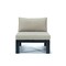 Leisuremod Chelsea 5-Pc Aluminum Sectional & Fire Pit Set, Weather-Resistant, 6-Person CSFBL-4BG - alternate 4