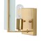 Jonathan Y Mila 5.5" 1-Light Modern Coastal Iron/Glass LED Sconce, Brass Gold, 2PK JYL9914A-SET2 - alternate 6