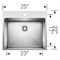 Blanco Quatrus R15 Laundry Sink Dual Mount 443151 - alternate 3