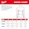 Milwaukee Tool Women's Heated Hoodie, Up to 8 hours Time, Zipper Closure, Black, Size S F200B-21S - alternate 8