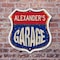 Signmission Alexander's Garage, 6 Inch X 6 Inch, Plastic Sign SHI-P-6-383-ALEXANDER - alternate 3