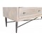 Homeroots 48" Brushed Ivory Solid Wood Six Drawer Double Dresser 489200 - alternate 3