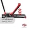 American Forge & Foundry Auto Jacks, Steel, 2 ton, 101 lb, Socket 202LCJ - alternate 2