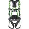 Miller Premium Breathable Full-Body Harness, w/Steel Hardware, 5 Points of Adjustment, w/Back D-Ring, and Quic AC-QC2/3XLGN - alternate 2