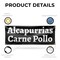 Signmission Alcapurrias Carne Pollo, 18 Inch x 48 Inch, Vinyl Banner B-30457 - alternate 2