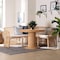 Bali & Pari Ellard Bohemian Light Honey Rattan 3-Piece Dining Nook Set 258-14178-14179-14154-ZORO - alternate 6
