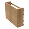 Homeroots Wall Mounted 13.13in Wood Spice Rack 478231 - alternate 3
