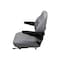 Uni Pro 441 Seat Top Assembly, With Armrests, Gray Vinyl 8384 - alternate 7