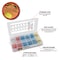 Performance Tool 250 pc. Heat Shrink Connectors, Solder Seal, Waterproof, Assorted Sizes W5291 - alternate 2