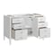 James Martin Vanities Myrrin 48" Single Vanity, Bright White, w/ 3 CM Tajnar Eclos Top w/FreePower Wireless Charger 485-V48-BW-FTJR - alternate 5