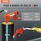 Vevor Fuel Transfer Pump Electric Diesel Kerosene Pump 12V DC 10GPM Nozzle Hoses DCFD40A - alternate 5