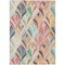 Homeroots 10' X 14' Orange Copper And Gold Geometric Washable Indoor Outdoor Area Rug 589241 - alternate 2
