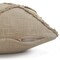 Homeroots Set of Two Taupe and Brown Diamond Cotton Throw Pillow With Fringes, 2PK 554572 - alternate 4
