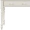 Homeroots 34" Off White Solid Wood Writing Desk 516423 - alternate 3