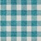 Homeroots 8' X 10' Teal Blue And Gray Plaid Washable Indoor Outdoor Area Rug 595442 - alternate 4