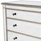 Homeroots Rectangle Mirrored Three Drawer Console Storage Chest 383193 - alternate 5