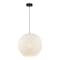 Jonathan Y Lacey 19.5" 1-Light Bohemian Minimalist Adjustable Rattan-Style Woven Rope Globe Basket LED Pendant,  JYL1136A - alternate 1
