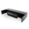 Homeroots 79in Black Enclosed Storage TV Stand 473284 - alternate 2