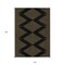Homeroots 10' X 14' Black And Beige Geometric Washable Indoor Outdoor Area Rug 598727 - alternate 7