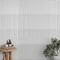 Apollo Tile Horizonte 2 x 16 in. Glossy Snow White Ceramic Deco Subway Wall Tile 10.76 sq ft/case, 50PK FLT88DECSNW216 - alternate 2