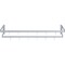 Amgood 72 in. Wall-Mounted Stainless Steel Double-Line Pot Rack AMG DPR-72-Z - alternate 4