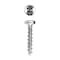 Spax #6 x 3/4 in Interior Wood Metal Screws Cabinet Pan Head Phillips Square Unidrive, 400PK 4111010350204 - alternate 4