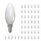 Bulbrite LED Filament 4.5W Dimmable B11 Light Bulb, Milky Glass, Candelabra E12 Base, 3000K, 400lu, 48PK 861744 - alternate 1