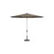 Treasure Garden 11 ft Patio Umbella, aluminum, fiberglass ribs, outdoor, Taupe UM841-SS 5461 Taupe - alternate 1