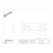 Raco Electrical Box, 150 cu in, Gang Box Type, 6 Gangs, Galvanized Steel, Rectangular Shape 945 - alternate 2
