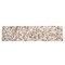 Apollo Tile Amalfi 3x12 in. Ivory White with Copper flecks Glossy Shell, Terrazzo Elongated Subway Tile, 20PK APLAQT8808BRWHT - alternate 1