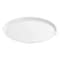 Smarty Had A Party 12 in White Round Plastic Trays, 25PK 9922WH-CASE - alternate 1