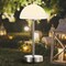 Jonathan Y Xavier 12.5" Modern Minimalist Iron Rechargeable Integrated Portable LED Table Lamp, Nickel/White JYL7109A - alternate 6