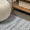 Jonathan Y Loom Modern Strie' Gray/Turquoise 3 ft. x 5 ft. Area Rug SOR200B-3 - alternate 5