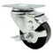 Service Caster 3 Inch Phenolic Wheel Swivel Top Plate Caster with Brake SCC-20S314-PHR-TLB-TP3 - alternate 1