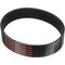 Gates Banded Narrow Cogged V-Belt, Super HC Molded Notch PowerBand Belts, 5VX630, 5VX, Ethylene Elastomeric, 63 in, 3-3/8 in Top Width 5/5VX630 - alternate 1