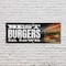 Signmission The Best Burgers In Town, 24 Inch x 72 Inch, Vinyl Banner B-72-30887 - alternate 4