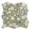 Apollo Tile Light Brown 11.6 in x 11.6 in Glass, Resin Glossy, Textured Wall Mosaic Tile 4.67 sqft/case, 5PK APLMOK88018A - alternate 1