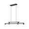 Z-Lite Benoit Matte Black 1 Light Linear Chandelier 1959-44L-MB-LED - alternate 1