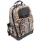 Klein Tools Tool Backpack, Camo, 1680d Ballistic Weave Body; Hard Molded Polypropylene Bottom, 40 Pockets 62800BPCAMO - alternate 1