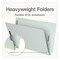 Pendaflex Colored Pressboard End Tab Fastener Folder, Straight Tab, Exp 1", 2 Fasteners, Legal, Lt Green, 25PK 47705 - alternate 2