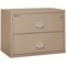 Fireking 2 Drawer, 1 Hr Fire & Impact Rated, 38" Wide Lateral Taupe 2-3822-CTA - alternate 1