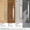 Amerock Highland Ridge 10-1/16 inch 256mm Center-to-Center Satin Nickel Cabinet Pull BP55329G10 - alternate 3